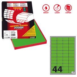 Etichette adesive A/406 - in carta - permanenti - 47