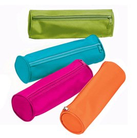 Astuccio Tombolino con cerniera - 22x8xØ8cm - colori assortiti - Pagna