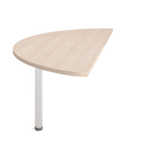 Terminale Agorà Direction 180° - per scrivania Compact - 160 x 70 x 73 cm - rovere