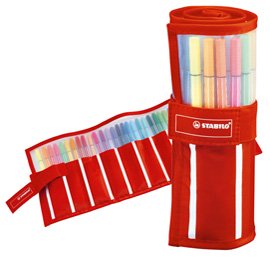85415 Pennarelli Pen 68 - colori assortiti - Stabilo - rollerset 30 pezzi