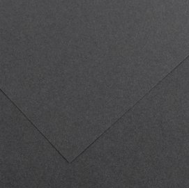 Foglio Colorline - 70x100 cm - 220 gr - grigio scuro - Canson