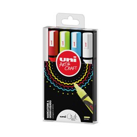 85791 Marcatore a gesso liquido Uni Chalk Marker - punta tonda 1