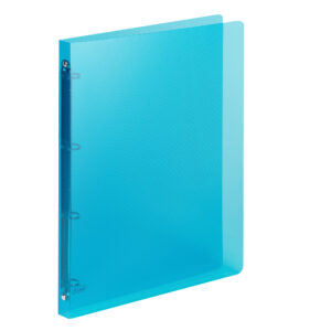 Raccoglitore Lumina - 22 x 30 cm - 4 anelli tondi 15 mm - PP - blu - Favorit