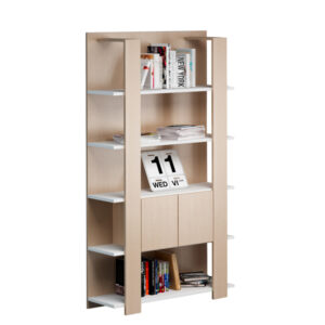 Libreria alta Concept - 5 ripiani - 100 x 38