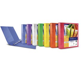 Raccoglitore personalizzabile Myto Ti - 22 x 30 cm - 4 anelli a D 30 mm - dorso 4 cm - colori assortiti - Sei Rota