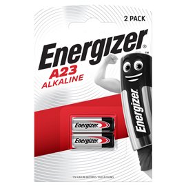 Pila A23  - E23A - alcalina - 12V - Energizer - blister 2 pezzi