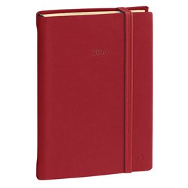 Agenda settimanale Ministro Prestige 2026 - 16 x 24 cm - silk bordeaux - Quo Vadis