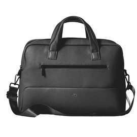 Borsa Gate Trended - con manici - 41 x 30 x 15 cm - ecopelle - nero - In Tempo