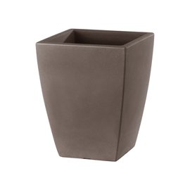 Vaso Quadro Veneto - 56 L - PE - cappuccino - TeraPlast
