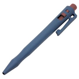 Penna detectabile retrattile - per ambienti freddi e umidi - 14 cm - PP - blu