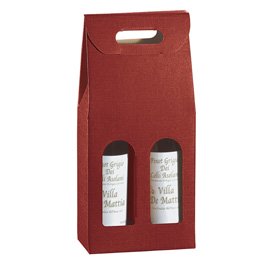 99302 Scatola - 2 bottiglie - 18 x 9 x 38