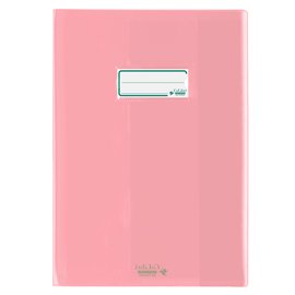 Coprimaxi Colibrì - c/alette - ecoPE - 180 mic - A4 - liscio - trasparente - rosa - Favorit
