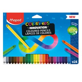 99795 Pastello Color'Peps Infinity - colori assortiti - Maped - conf. 24 pezzi