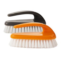 99965 Spazzola per bucato Bruschino - con manichetto - colori assortiti - Perfetto