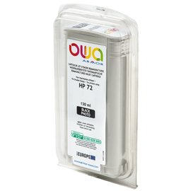 Armor - Cartuccia ink Compatibile per Hp 72 - Nero Photo - B45112OW-130 ml