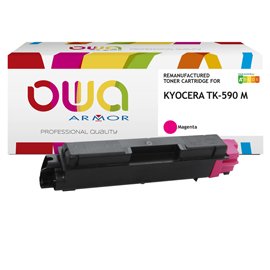 Armor - Toner Compatibile per Kyocera TK-590M - Magenta - 5.000 pag