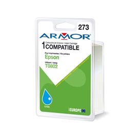Armor - Cartuccia ink Compatibile per Epson - Ciano - T080240 - 9
