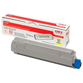 OKIC8600Y Oki - Toner - Giallo - C8600 - 43487709 - 6.000 pag