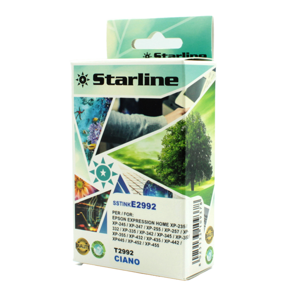 SSTINKE2992 Starline - Cartuccia ink - per Epson - Ciano - C13T29924012 - 29XL - 9