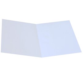 Cartellina semplice - 200 gr - A4 - cartoncino bristol - bianco - Starline - conf. 50 pezzi