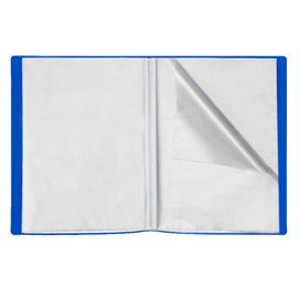 Portalistini Eco - PP - 22 x 30 cm - 30 buste lisce -  blu - Starline