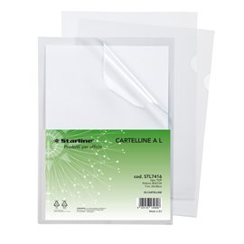 Cartellina a L - A4 - buccia pesante - Starline - conf. 50 pezzi