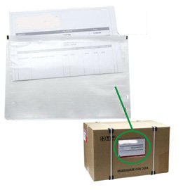 Busta adesiva portadocumenti - senza stampa - 22