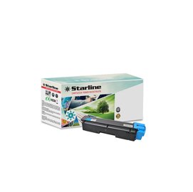 STLKTK590C Starline - Toner Ricostruito - per Kyocera - Ciano - TK-590C - 5.000 pag