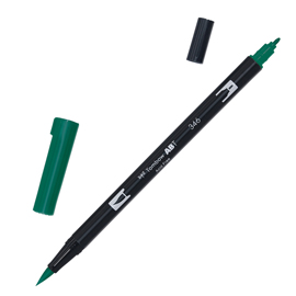 100038 Pennarello Dual Brush 346 - sea green - Tombow