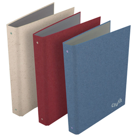 Raccoglitore Crush - A4 - 4 anelli tondi diametro 30 mm - Favini