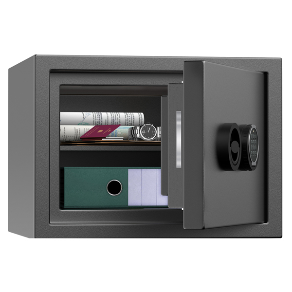 101121 Armadio di sicurezza linea Easy Home - ignifugo - 523 x 475 x 378 mm - grigio scuro - Security Italia