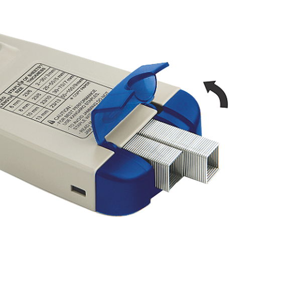 101186_1 Cucitrice alti spessori QL HD 23S1 - max 100 fogli - grigio/blu - Iternet