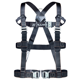 101335 Imbracatura HAR22HA - due punti di ancoraggio - taglia S/M/L - nero - Deltaplus