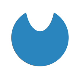 102103 Adesivo raccolta differenziata - per carrello portasacco - spessore 300 micron - blu - Stilcasa