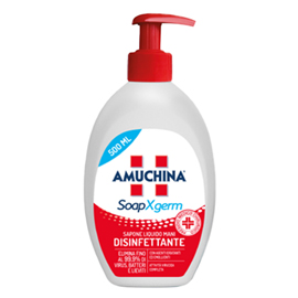 102114 Sapone liquido disinfettante mani SoapXgerm - 500 ml - Amuchina