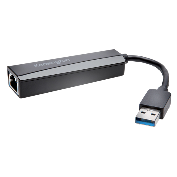 102463 Adattatore da USB-A a ethernet - nero - Kensington