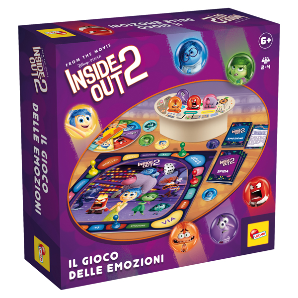102832 Il gioco delle emozioni "Disney Inside Out 2" - Lisciani