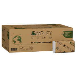 102972 Asciugamani piegati a Z Simplify - 24 x 20