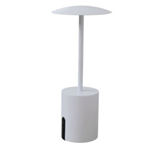 Lampada da tavolo Rocket - a led - alluminio - bianco - King Collection