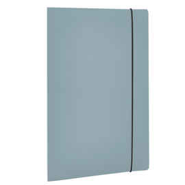Cartella 3 lembi con elastico HOLOS - A4 - PP - azzurro - Fellowes