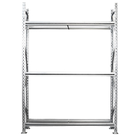 Kit scaffale - per pneumatici - 3 ripiani - 150 x 50 x 200 cm - acciaio - Tecnotelai
