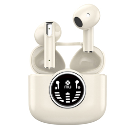 Auricolare Bluetooth - 5.3 - Bianco - MU