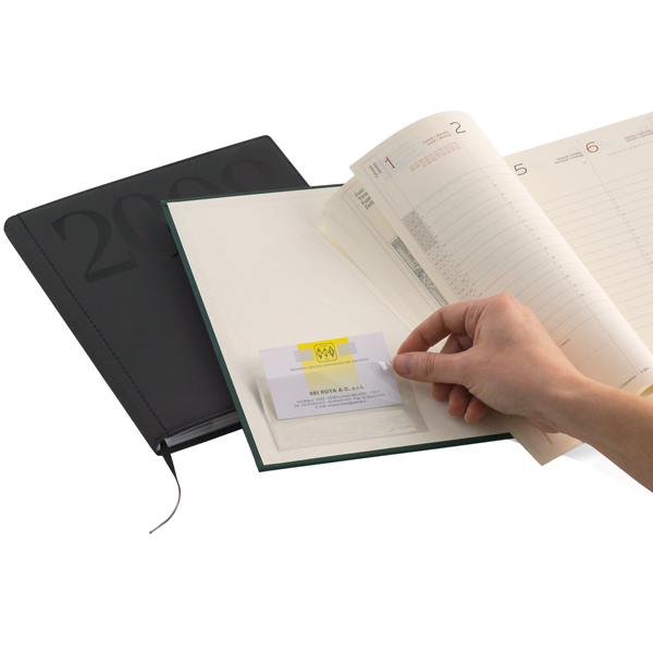 25300_1 Portabiglietti da visita Eticard T - autoadesivi - PVC - 5