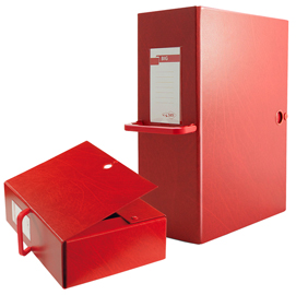 25627 Scatola archivio Big 120 - con maniglia - dorso 12 cm - 25 x 35 cm - rosso - Sei Rota