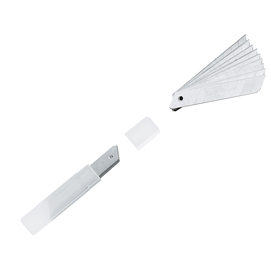 25757 Lame di ricambio - per cutter 17 mm - Lebez - tubetto da 10 lame