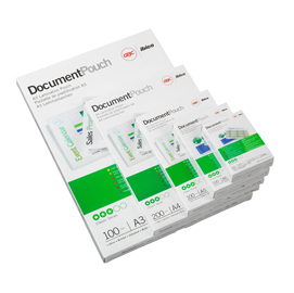 26605 Pouches - government card - 65 x 95mm - 2 x 250 micron - GBC - conf. 100 pezzi