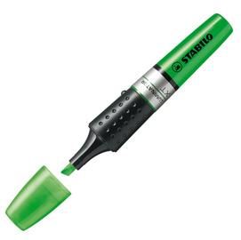 27759 Evidenziatore Stabilo Luminator - punta a scalpello - tratto 2 - 5 mm - verde - Stabilo