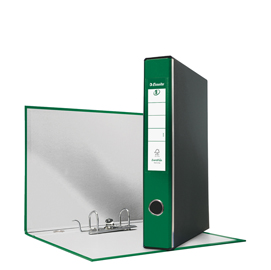 Registratore Eurofile G52 - dorso 5 cm - commerciale 23 x 30 cm - verde - Esselte