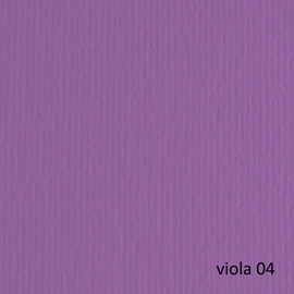 Cartoncino Elle Erre - 50 x 70 cm - 220 gr - viola 104 - Fabriano - blister 20 fogli