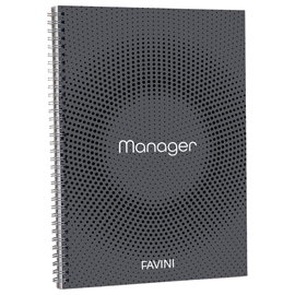 Blocco Spiral Manager 4 fori - microperforato - 23 x 29